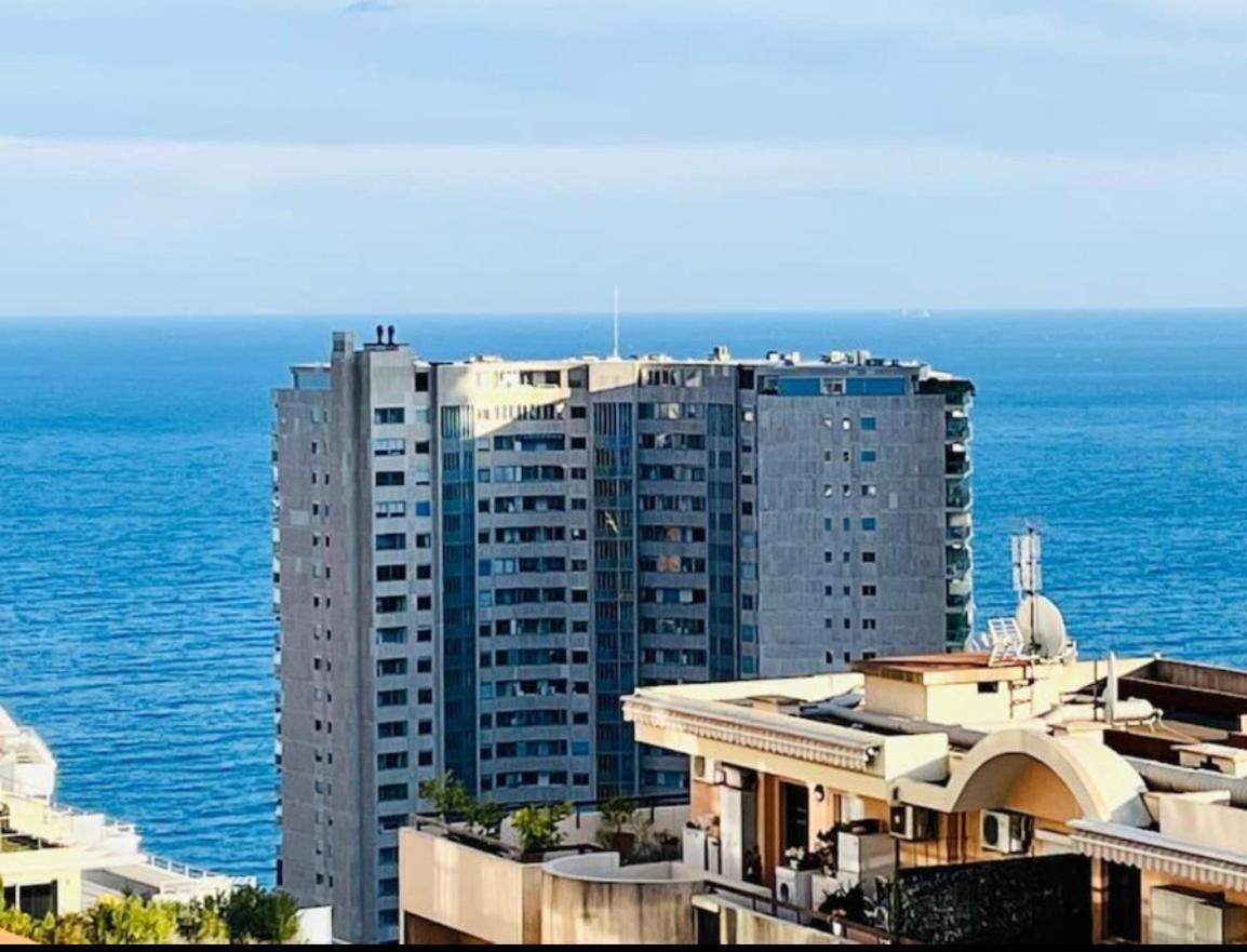 Apartamento Reve Au 7E Ciel Piscine Baie De Monaco Beausoleil Exterior foto